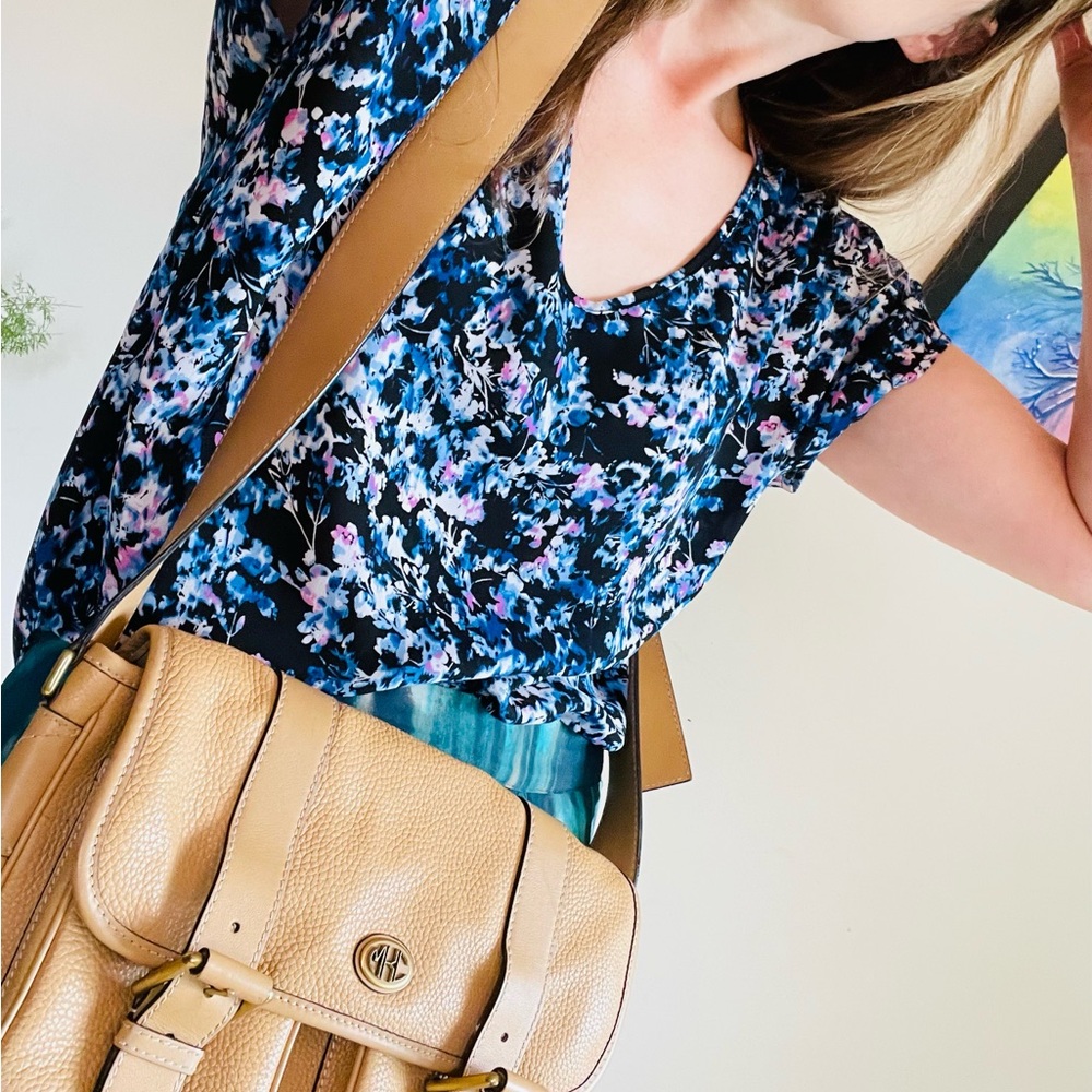 Michael Kors Collection Tan Crossbody Bag